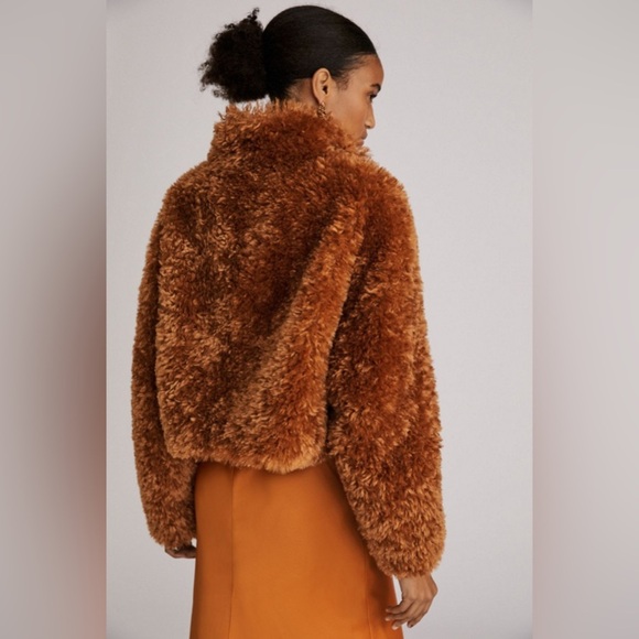 Maeve Anthropologie Teddy Zip Up Jacket - Picture 11 of 11